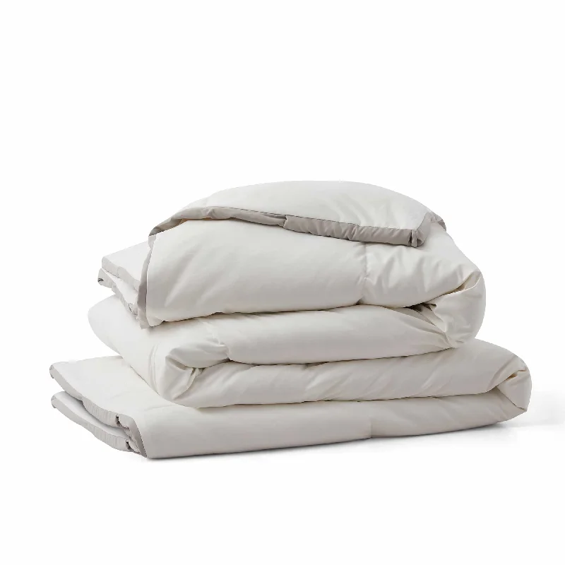 All Seasons Goose Feather and Down Weighted Comforter