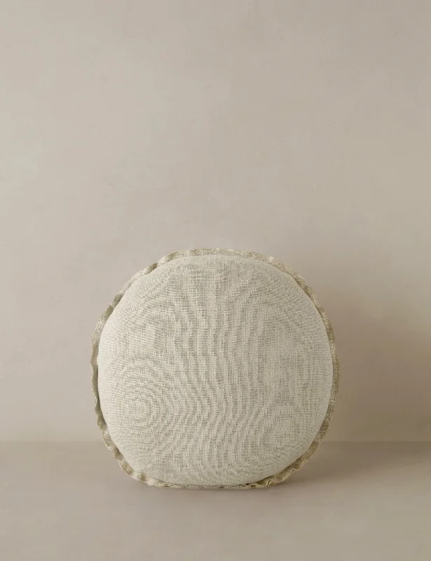 Arlo Linen Round Pillow