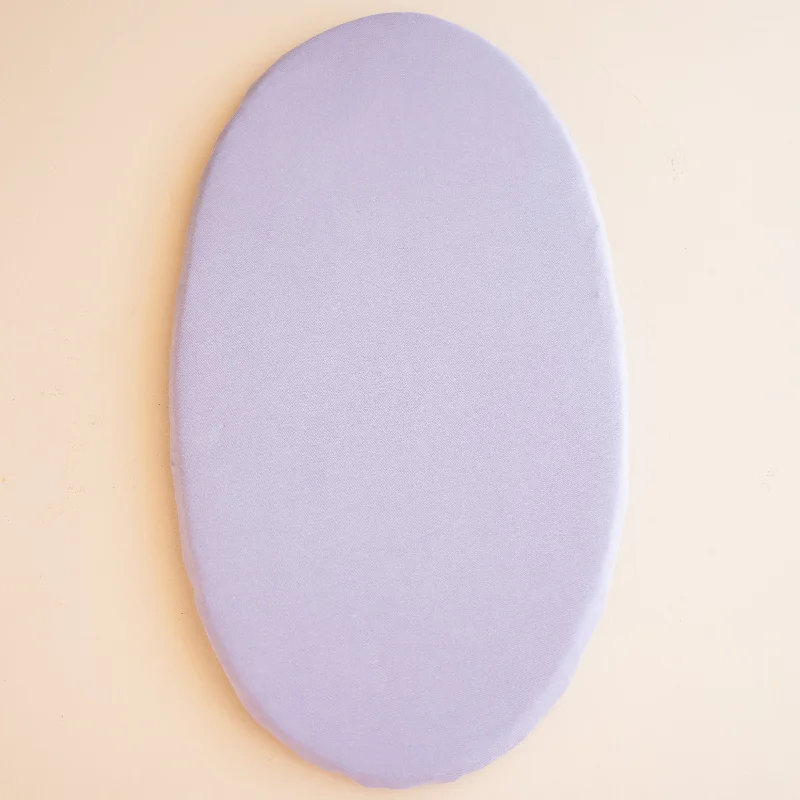 Oval Bassinet Sheet in Taro