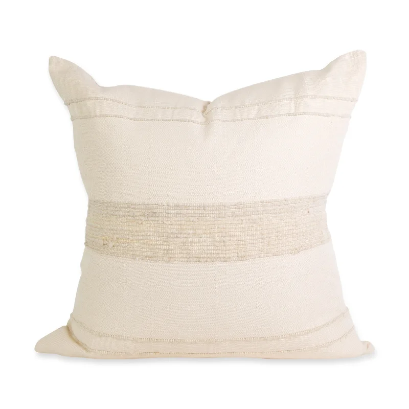 Ivory Bogota Pillow Cover