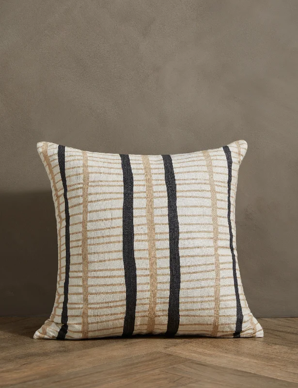 Channel Silk Pillow by Hadiya Williams