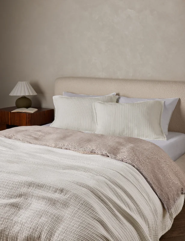 Chatham Cotton Matelasse Coverlet by Pom Pom at Home