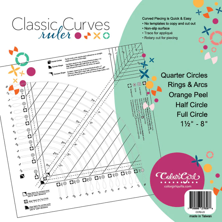 Color Girl Quilts - Classic Curves Ruler