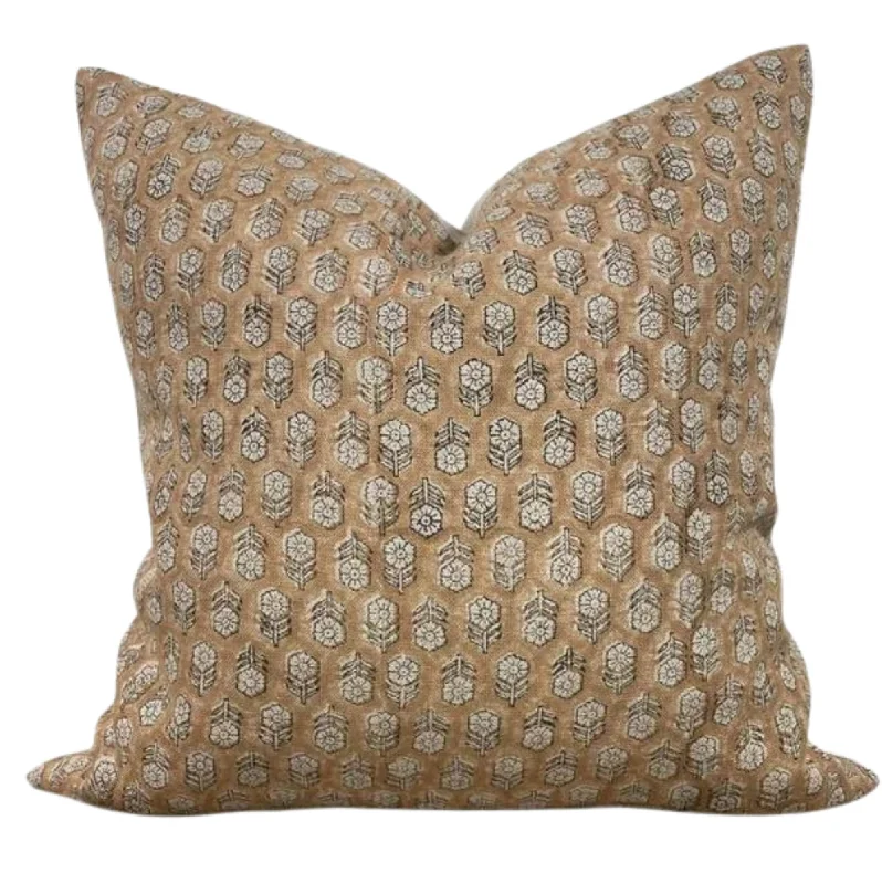 Designer "Woodside" Floral Pillow Cover