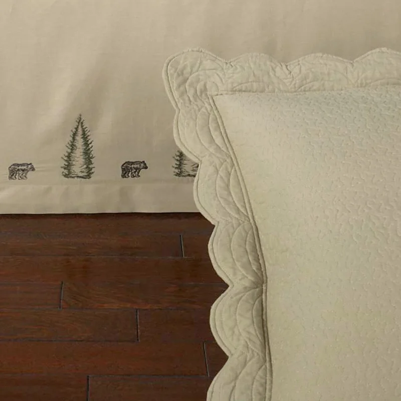 Donna Sharp Bear Creek Cotton Bed Skirt