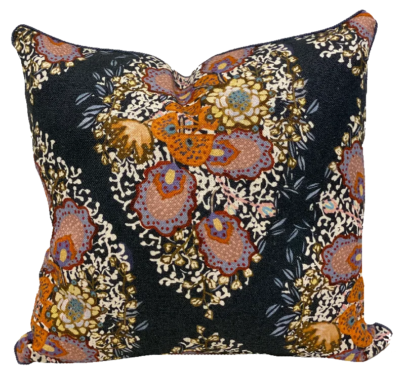 Heather Dark Teal Pillow Cover