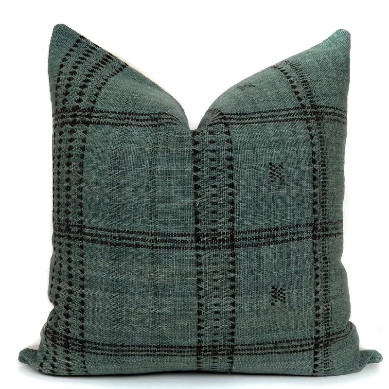 Indian Wool Pillow Cover | Storm 3