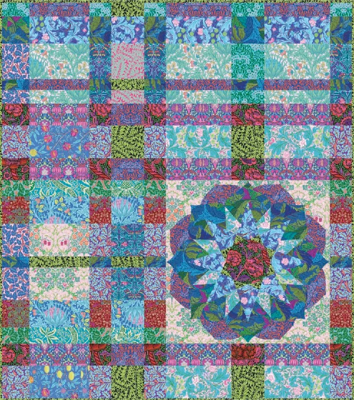 Kaffe Fassett x Morris & Co.- Bohemian Plaid Quilt Kit SHIPPING DECEMBER 2024