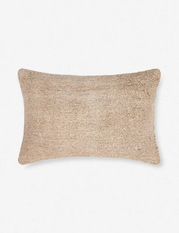 Latafat Vintage Hemp Lumbar Pillow