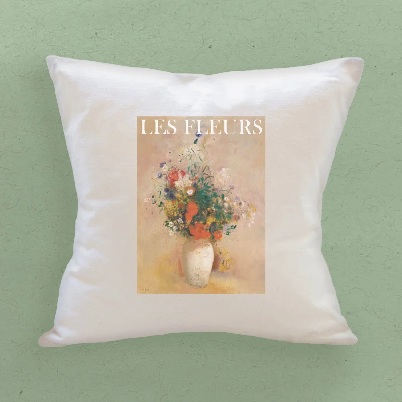 Les Fleurs (The Flowers) - Square Canvas Pillow