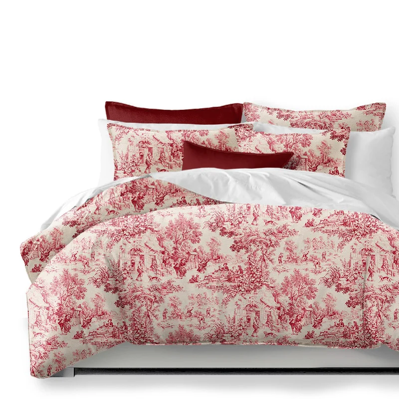 Maison Toile Red Bedding