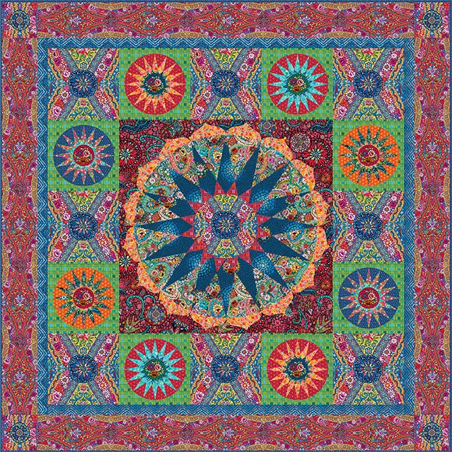 ODILE BAILLOEUL - MURANO -  Murano Stars Quilt KIT