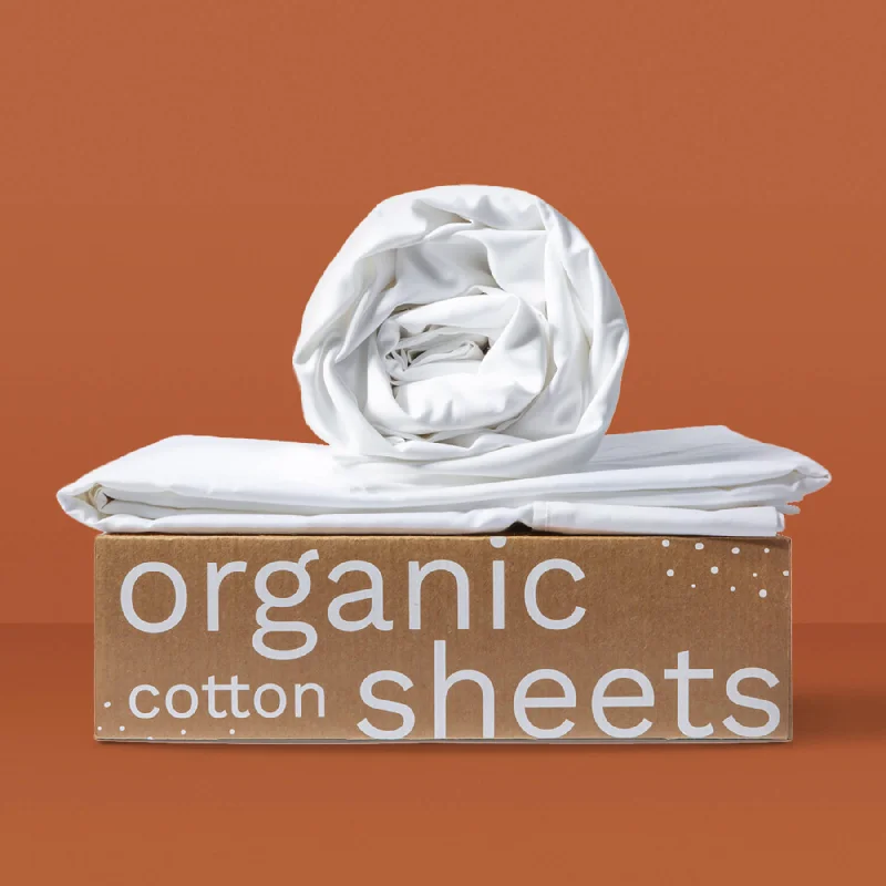 Organic Cotton Sateen Sheets