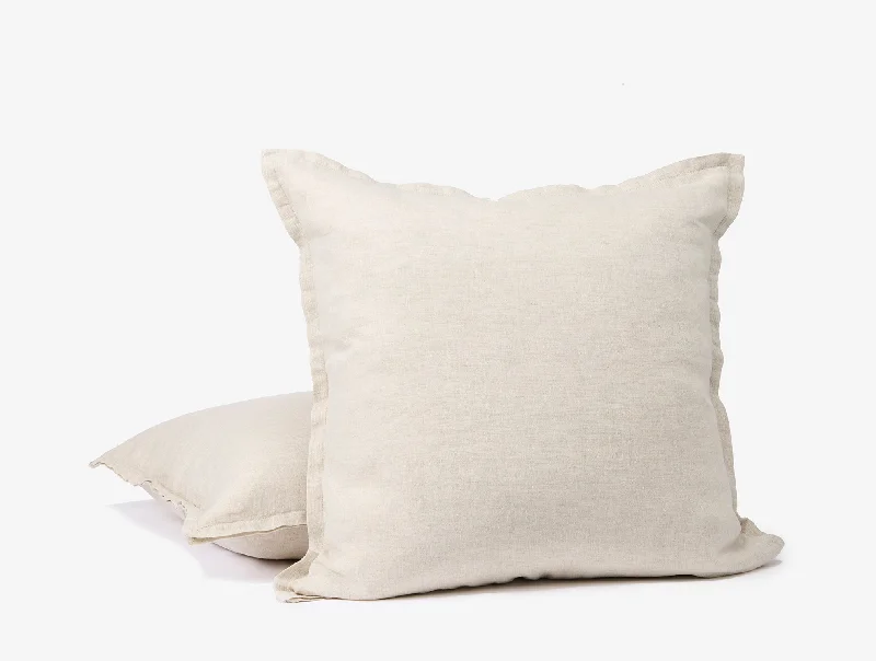 Organic Relaxed Linen Decorative Pillow Cover