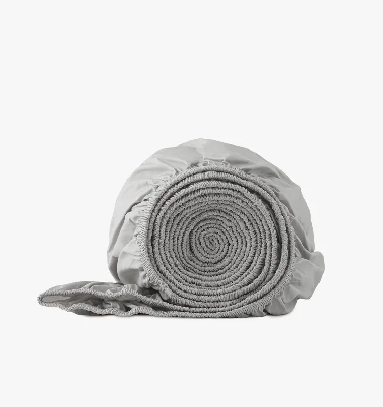 Percale Organic Fitted Sheet