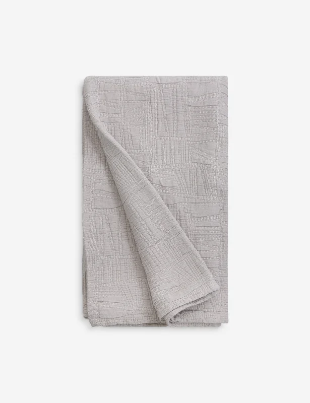 Harbour Cotton Matelassé Coverlet by Pom Pom at Home