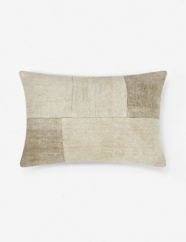 Rabia Vintage Hemp Lumbar Pillow