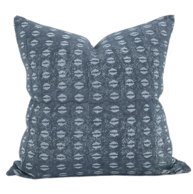 READY TO SHIP Designer Vilasa Indigo Pillow Cover