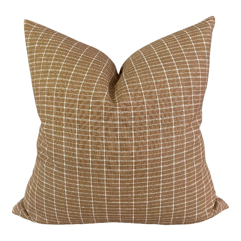 READY TO SHIP Kufri Hiroki Designer Pillow in Sand