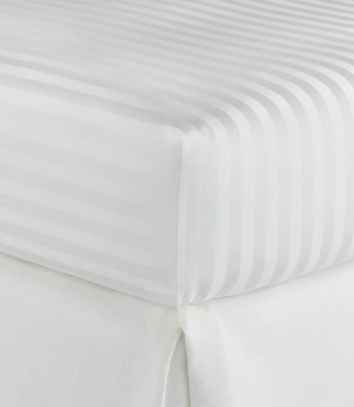 Soprano Stripe Sateen Fitted Sheet