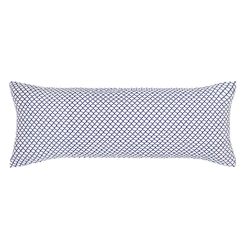 The Blue Cloud Extra Long Lumbar Throw Pillow