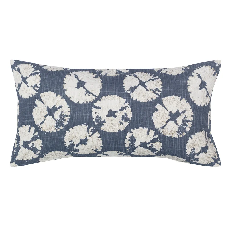 The Navy Sand Dollar Throw Pillow