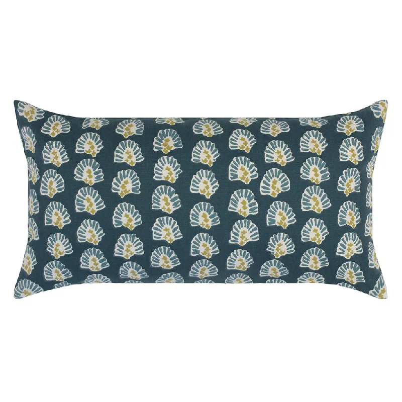 The Navy Sunrise Throw Pillow