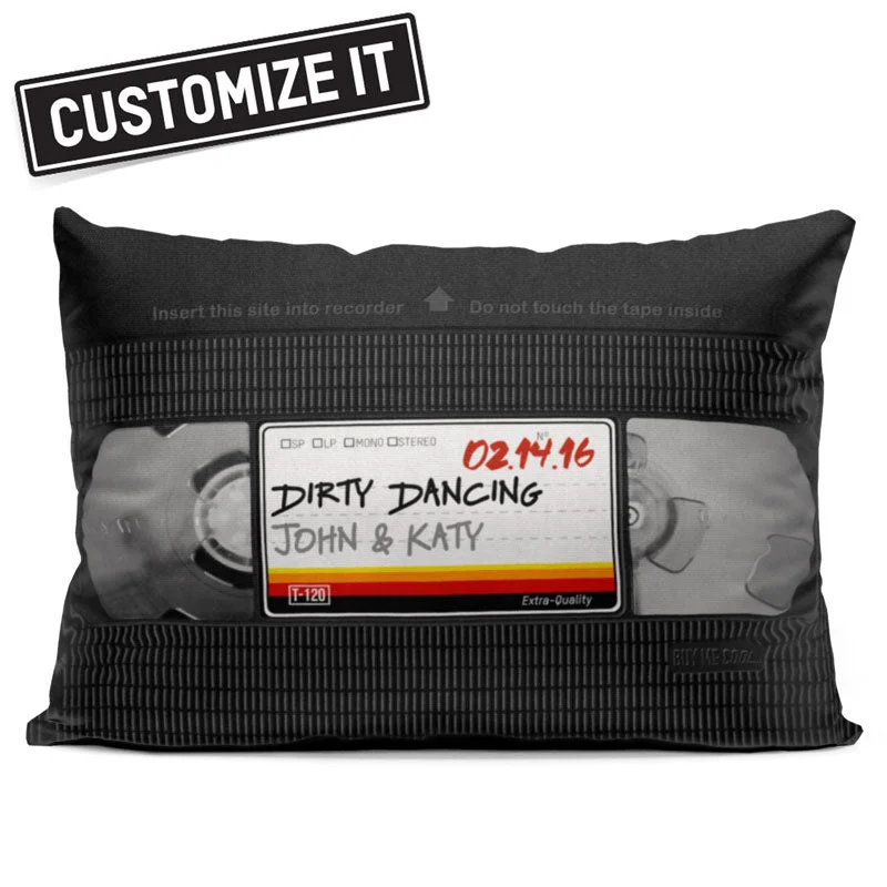 VHS Tape - Throw Pillow