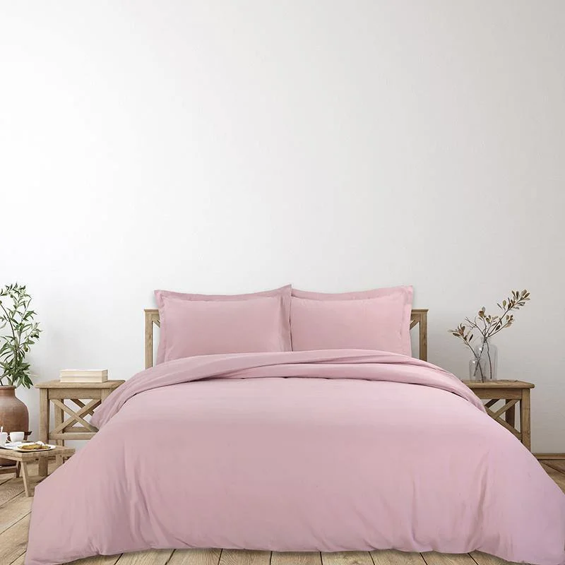 endlessbay Washed Cotton Duvet Cover Set for Ultimate Comfort